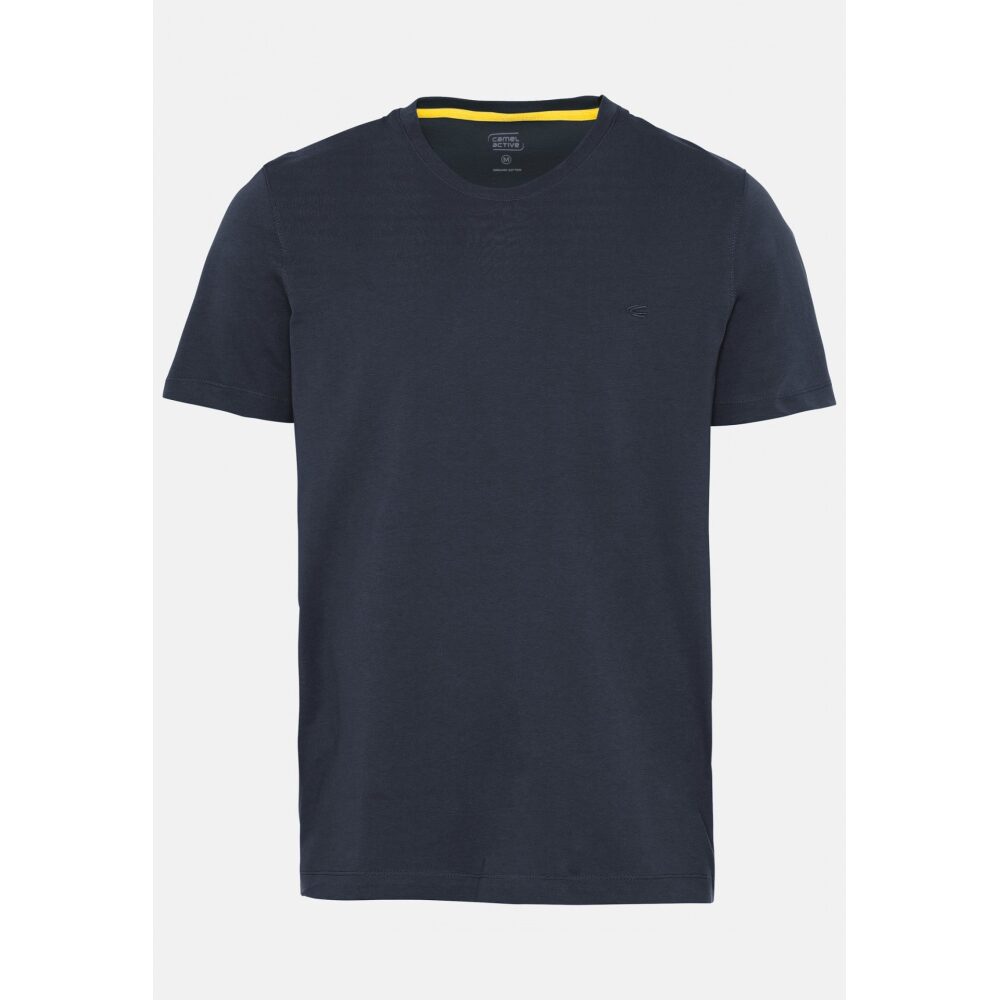 andriko-t-shirt-skouro-mple-navy-camel-active-endisis.gr
