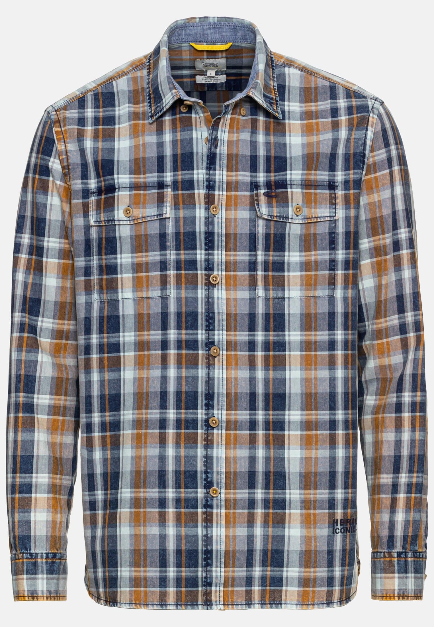 Camel Active Camicia Uomo - Modello Moderno, Casual E Versatile