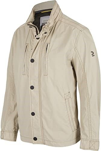Men's three-quarter length beige cotton jacket Calamar CL 120500 3149 16