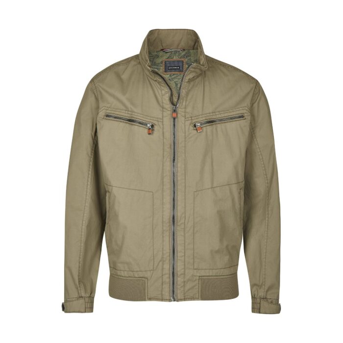 Men beige-brown jacket Calamar CL 130040-1123-24