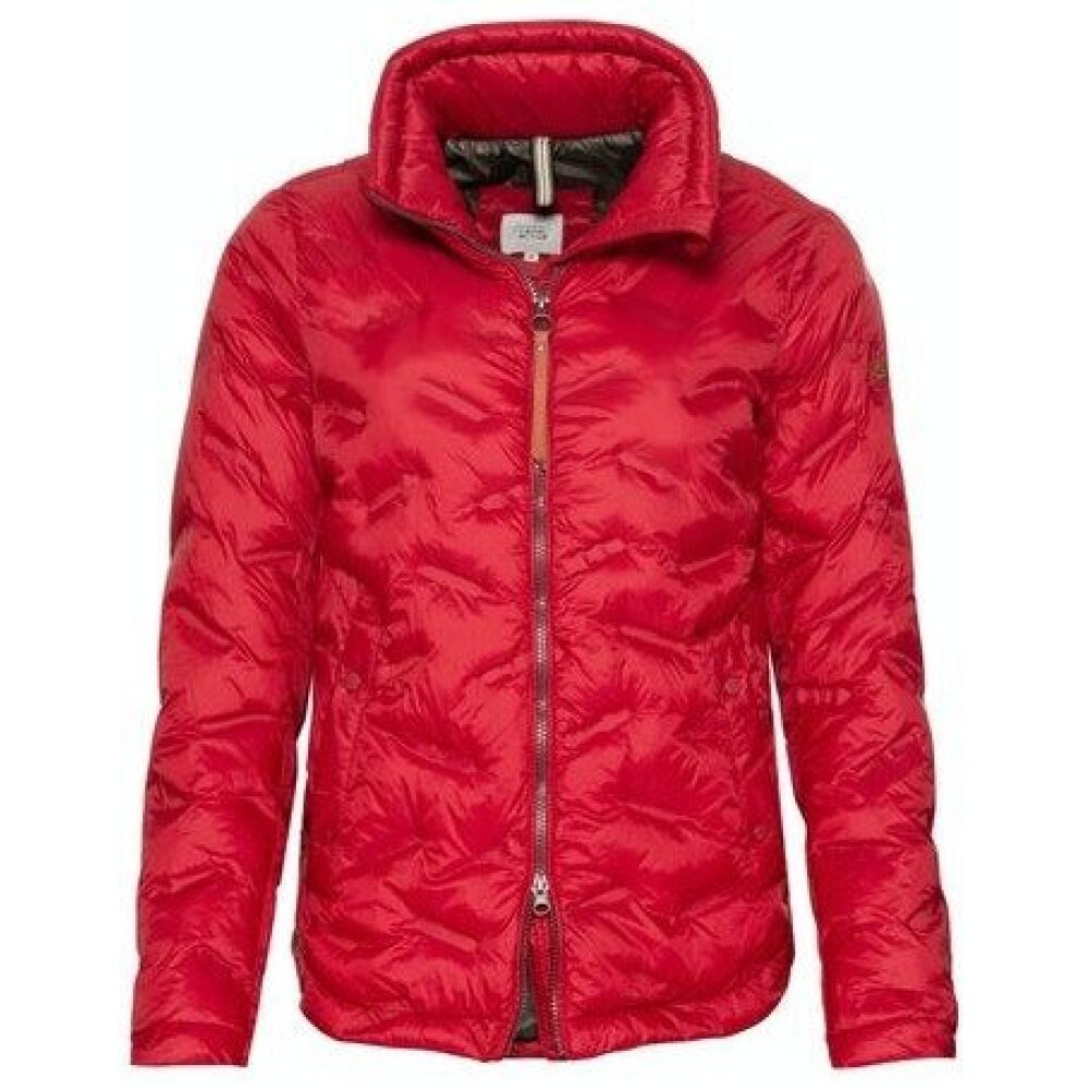Women's quilted jacket red Camel Active CA 330630-4E50-54