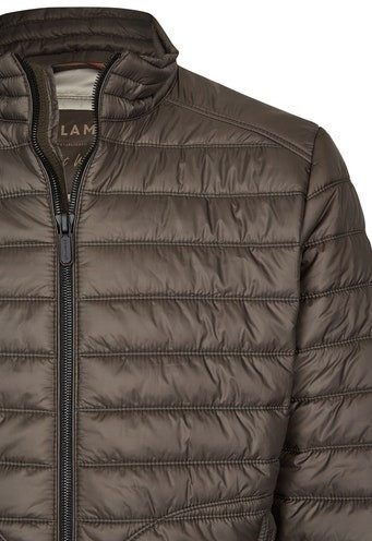 Men's quilted jacket brown color Calamar CL 130700-8Y05-22