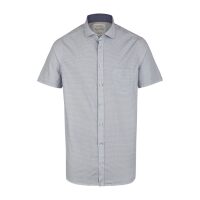 Ανδρικό κοντομάνικο πουκάμισο print σιελ χρώμα Calamar CL 109800 1S32 42