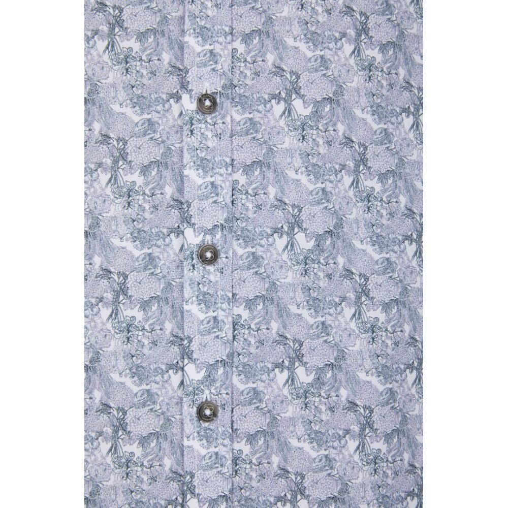 Men's short-sleeved shirt print Calamar CL 109805-3S13-38