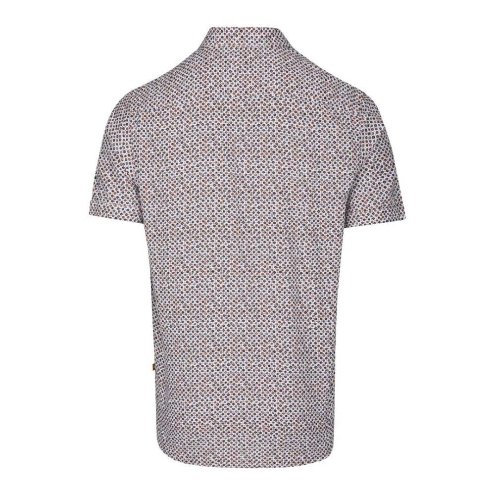 Ανδρικό κοντομάνικο πουκάμισο print Calamar CL 109830-3S18-38