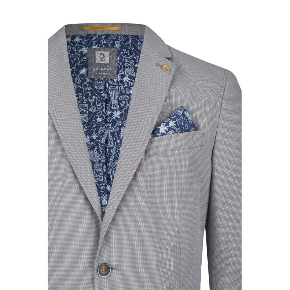 Men's cotton jacket, beige color Calamar CL 142710-5Q74-06