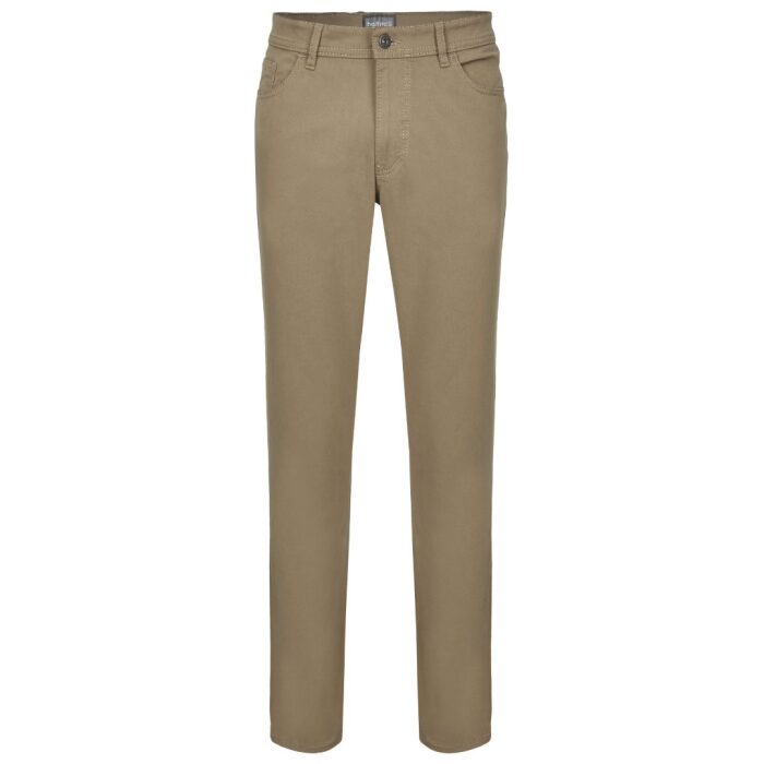 Hattric HT five-pocket brown pants HT 688435-4252-31