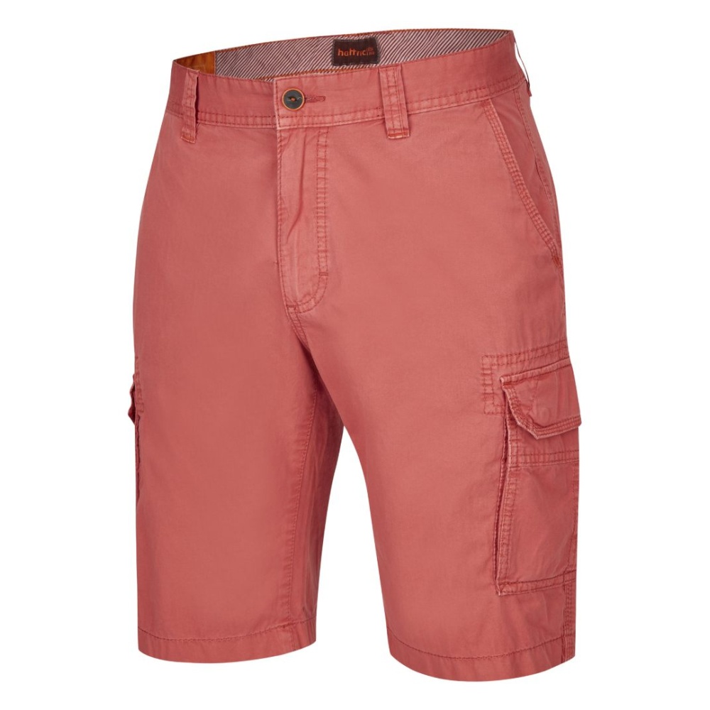 Men's shorts red HATTRIC HT 696350 3Q36 50