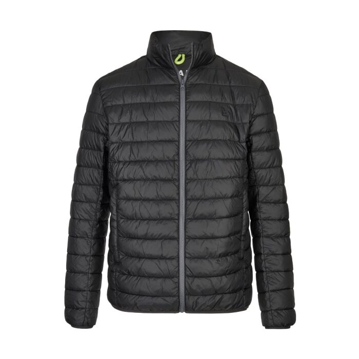 Men's quilted jacket black color Calamar CL 130030-5Y11-08