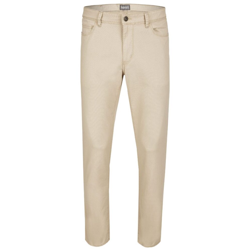 Men's five-pocket Hunter pants, beige color Hattric HT 688635-3643-10