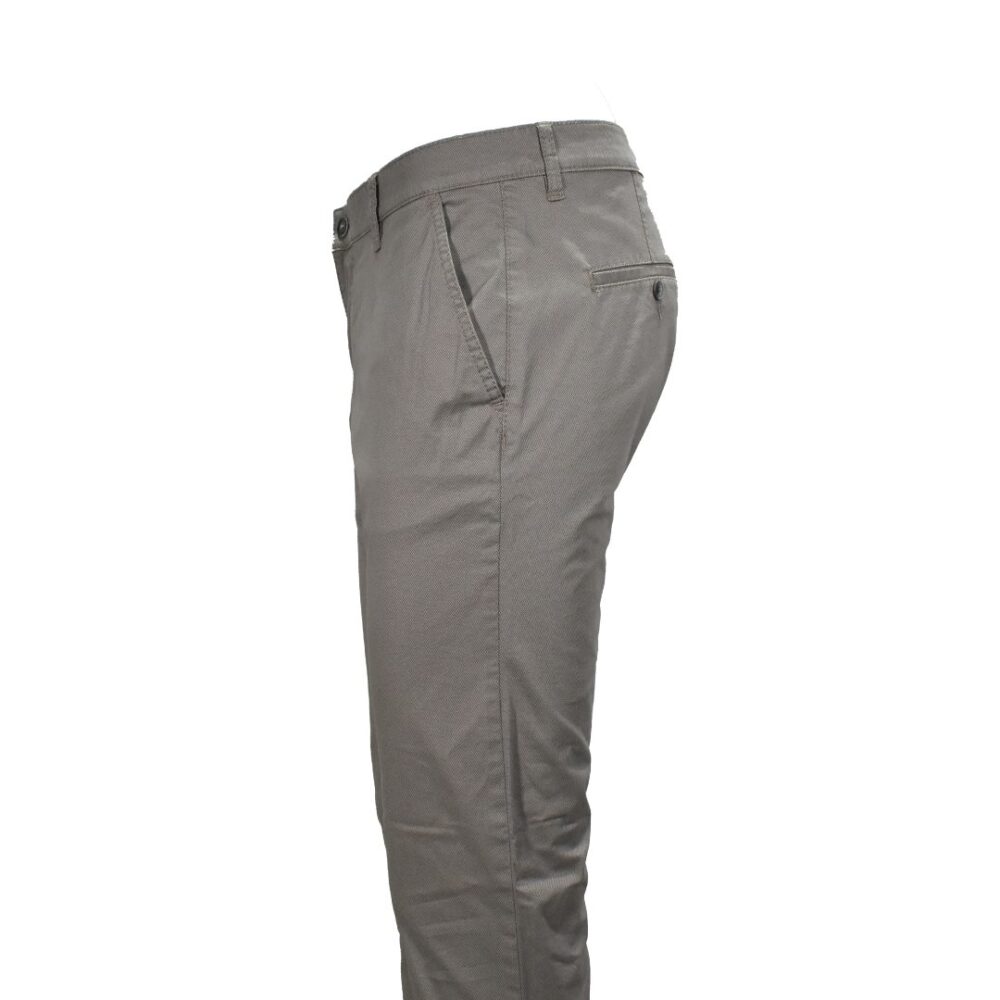 Ανδρικό παντελόνι Harper Chino μπεζ-καφέ χρώμα Hattric HT 677185-5619-13