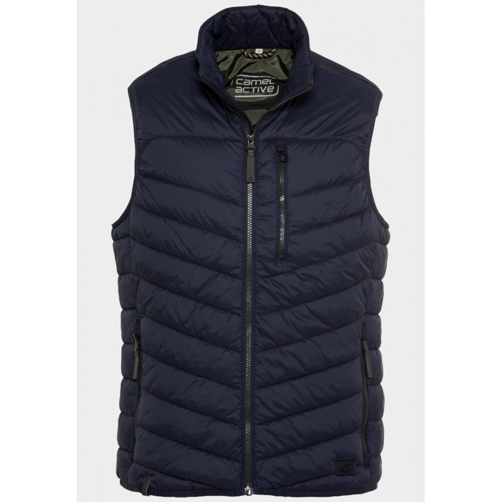 Men's quilted vest, dark blue color Camel Active CA 460200-9E52-47