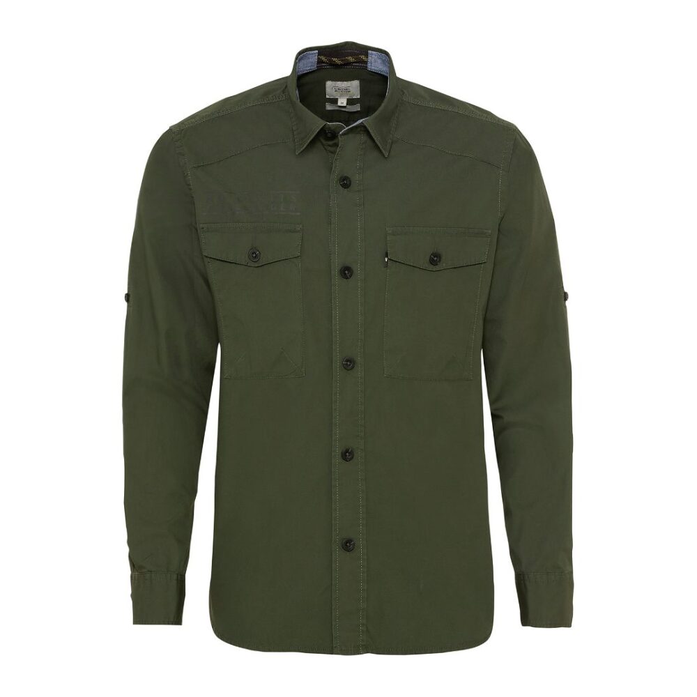 Ανδρικό μακρυμάνικο πουκάμισο, χακί χρώμα Camel Active CA 409133-5S28-35