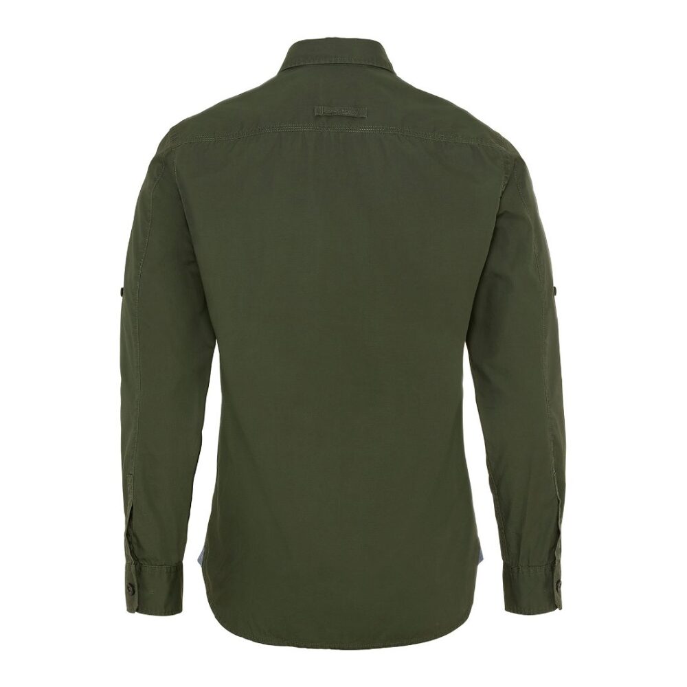 Men's long-sleeved shirt, khaki color Camel Active CA 409133-5S28-35