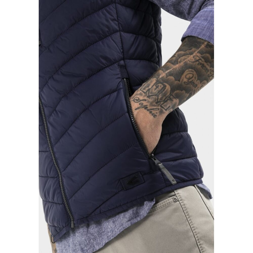 Men's quilted vest, dark blue color Camel Active CA 460200-9E52-47