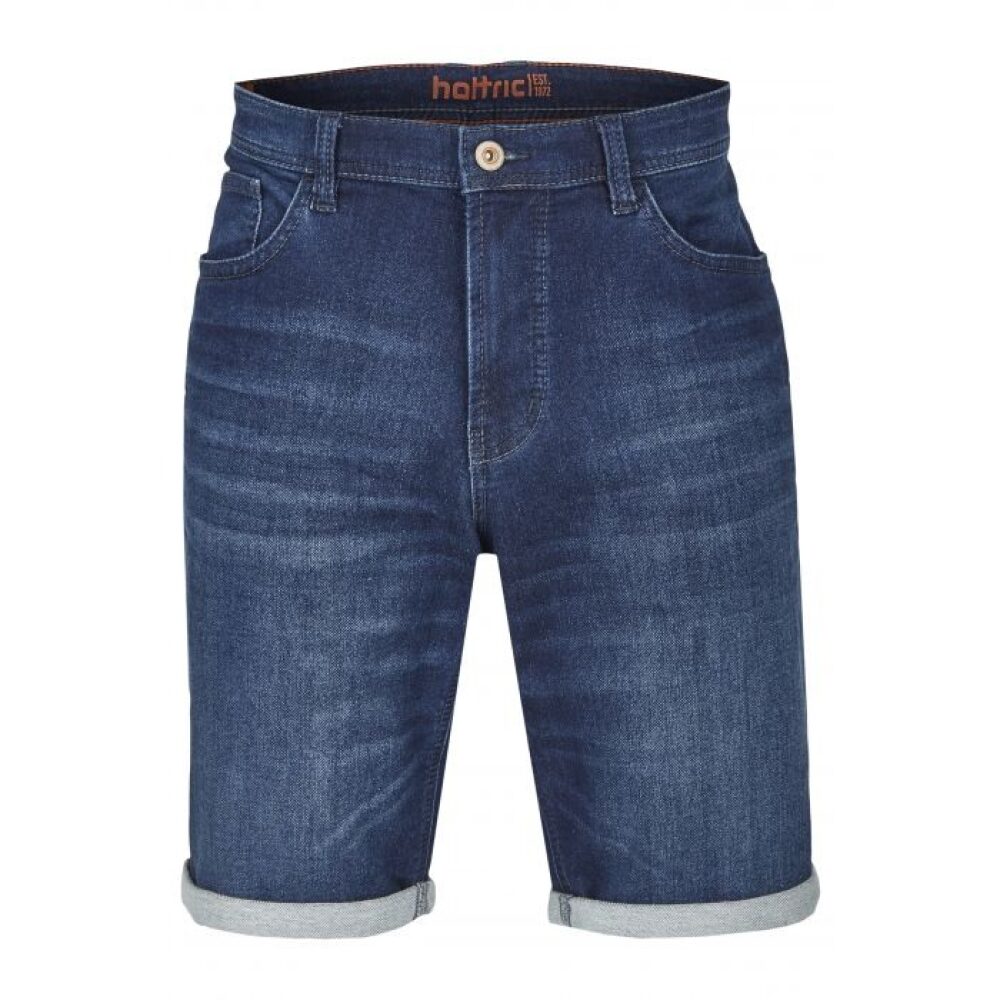 Men's jeans shorts blue color Hattric HT 698835-5712-99