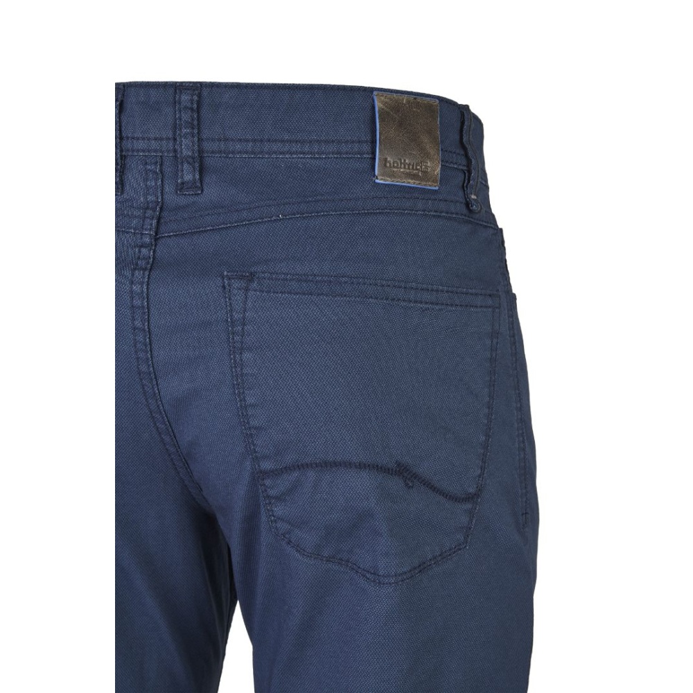 Ανδρικό 5άτσεπο παντελόνι Minimal Print ,μπλε χρώμα Hattric HT 688525-5619-43