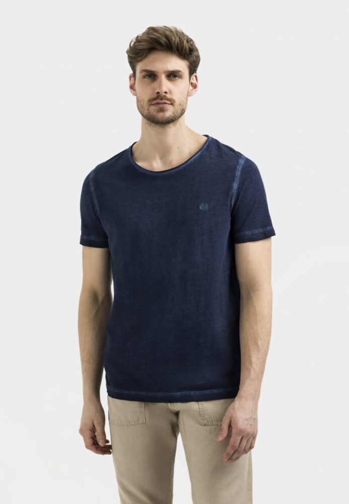 Men's T-shirt short sleeve, blue color Camel Active CA 409642-5T16-49