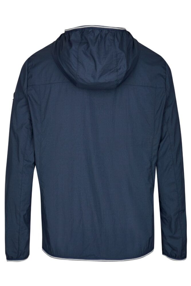 Men's blue jacket with hood CALAMAR CL130540 3Q79 41
