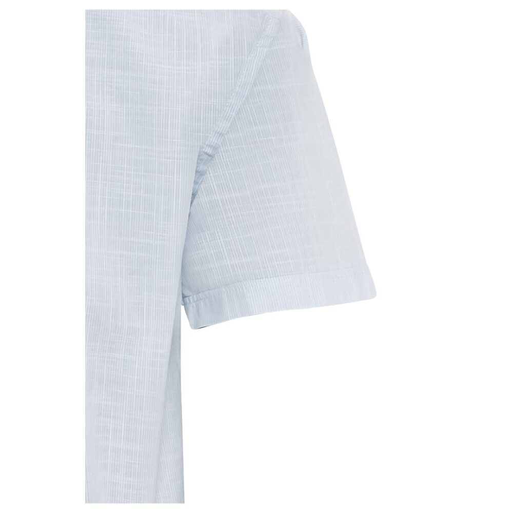 Men's short-sleeved striped shirt light blue-white Camel Active CA C89 409221 3S32 10