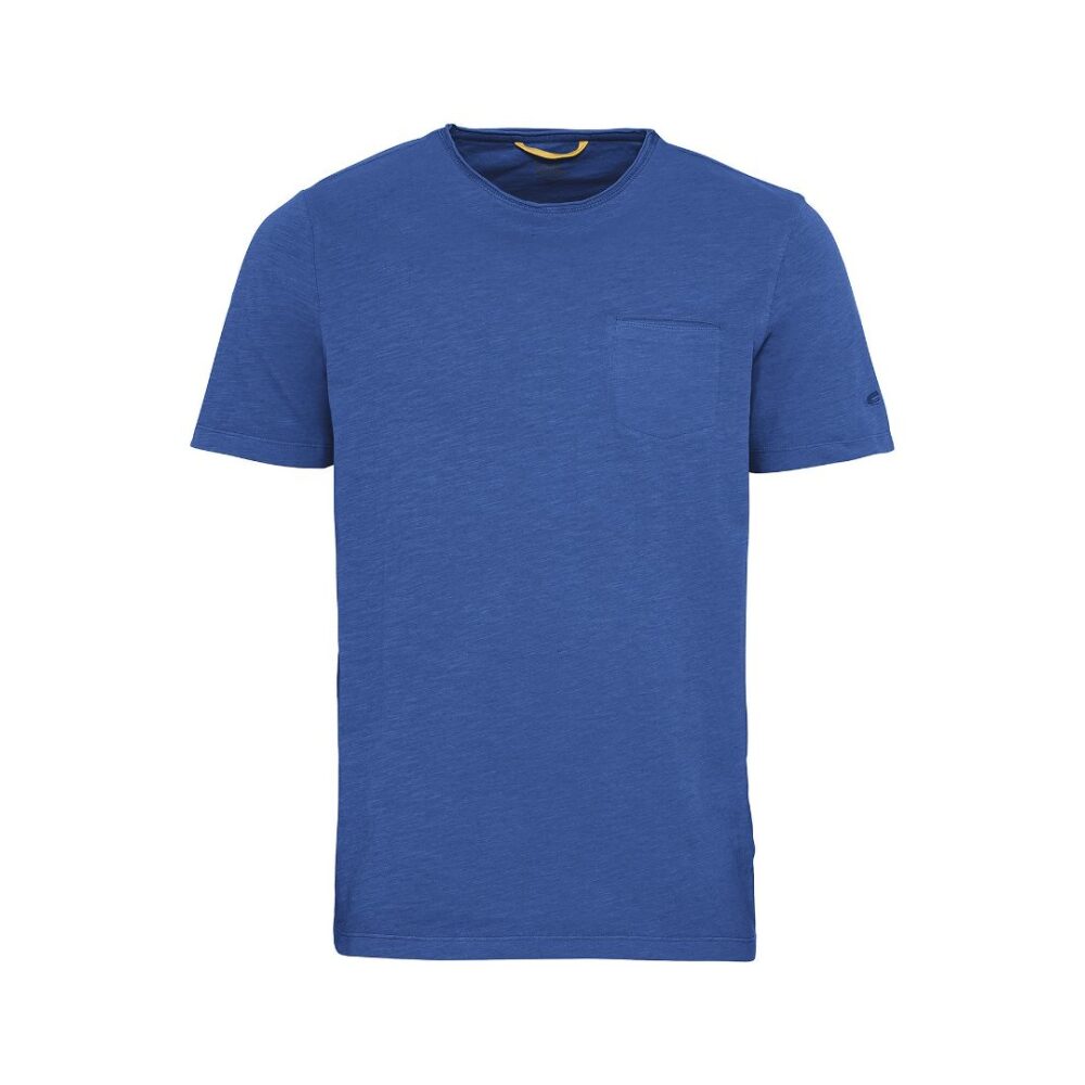 Ανδρικό T-shirt κοντομάνικο με στρογγυλή λαιμόκοψη μπλε ρουά χρώμα Camel Active CA C89 409440 3T02-14