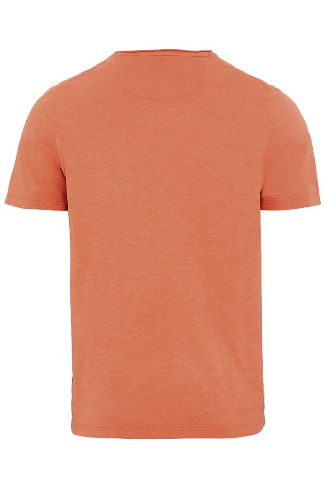Ανδρικό T-shirt κοντομάνικο με στρογγυλή λαιμόκοψη πορτοκαλί χρώμα Camel Active CA C89 409440 3T02 42
