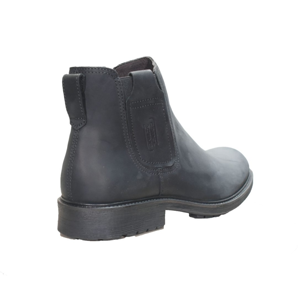 Men's leather - Nubuck boot black Camel Active CA 361 15 02
