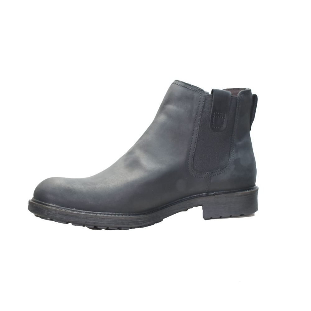 Men's leather - Nubuck boot black Camel Active CA 361 15 02