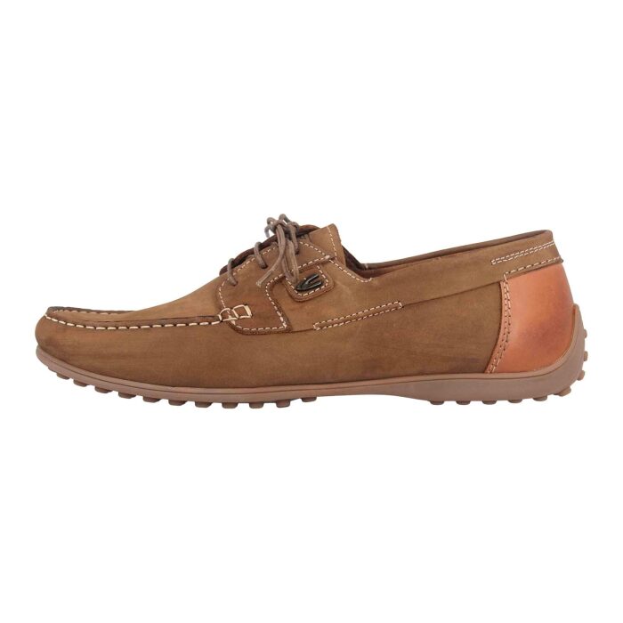 Men's leather suede shoe brown color CAMEL ACTIVE CA 521 11 07