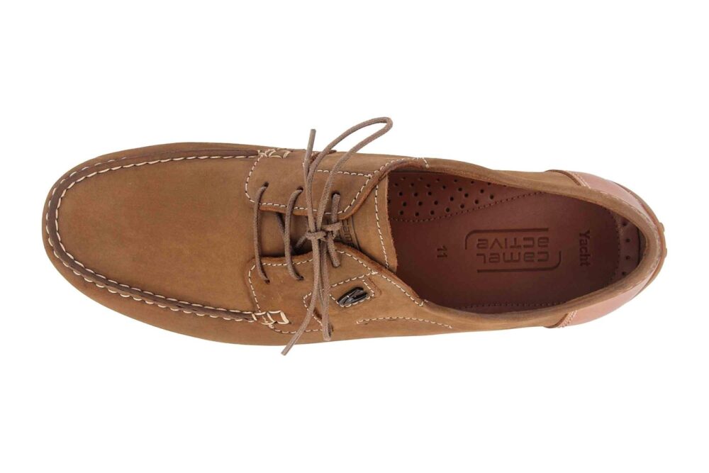 Ανδρικό δερμάτινο σουέτ παπούτσι καφέ χρώμα CAMEL ACTIVE CA 521 11 07