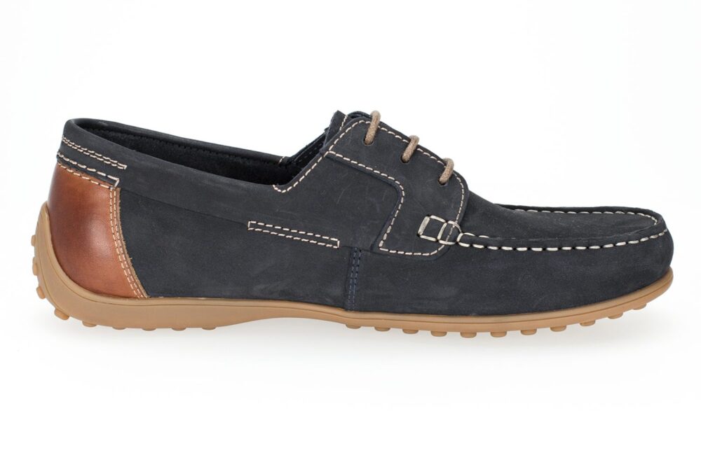 Men's suede leather shoe blue color CAMEL ACTIVE CA 521 11 01