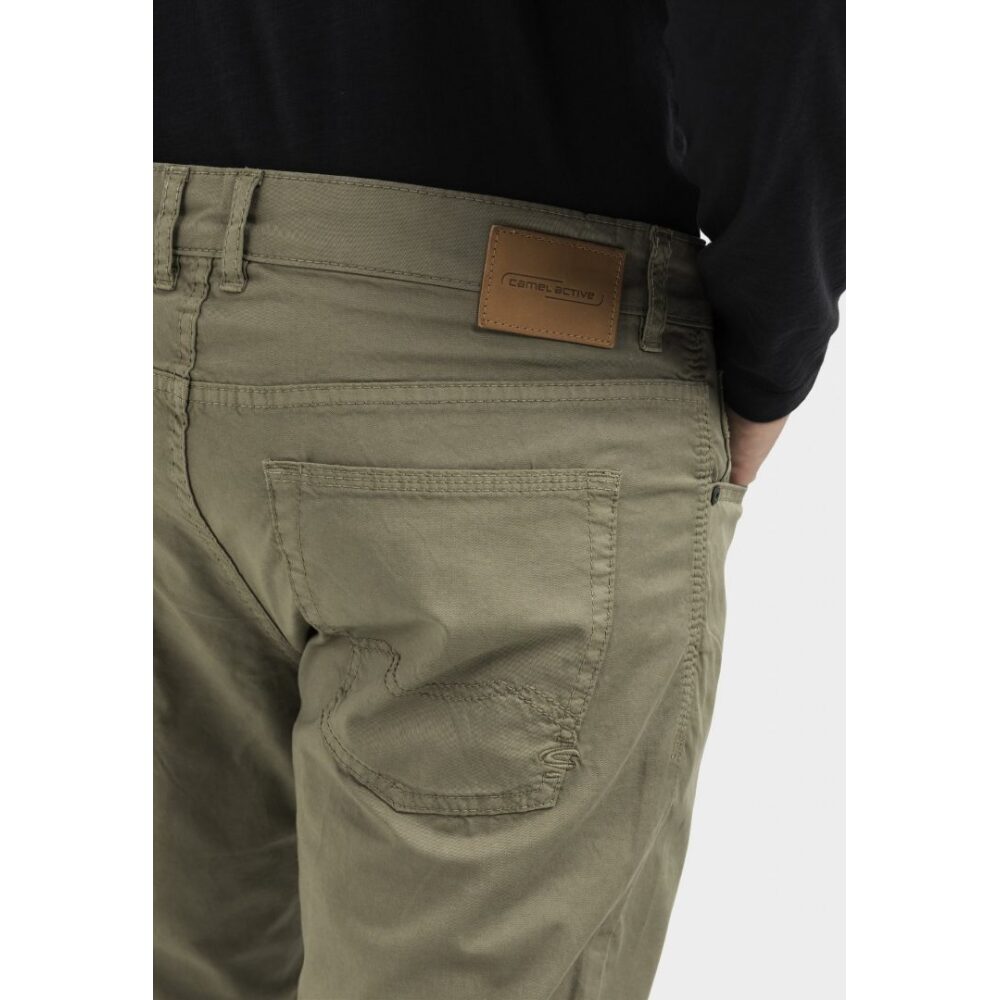 Ανδρικό βαμβακερό παντελόνι Madison , χακί χρώμα Camel Active CA 488885-5593-31