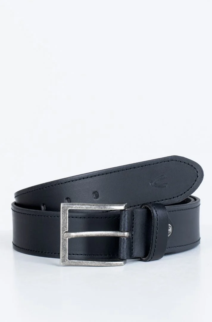 Men's leather belt blue dark color NAVY Camel Active CA 402050-9B05-40