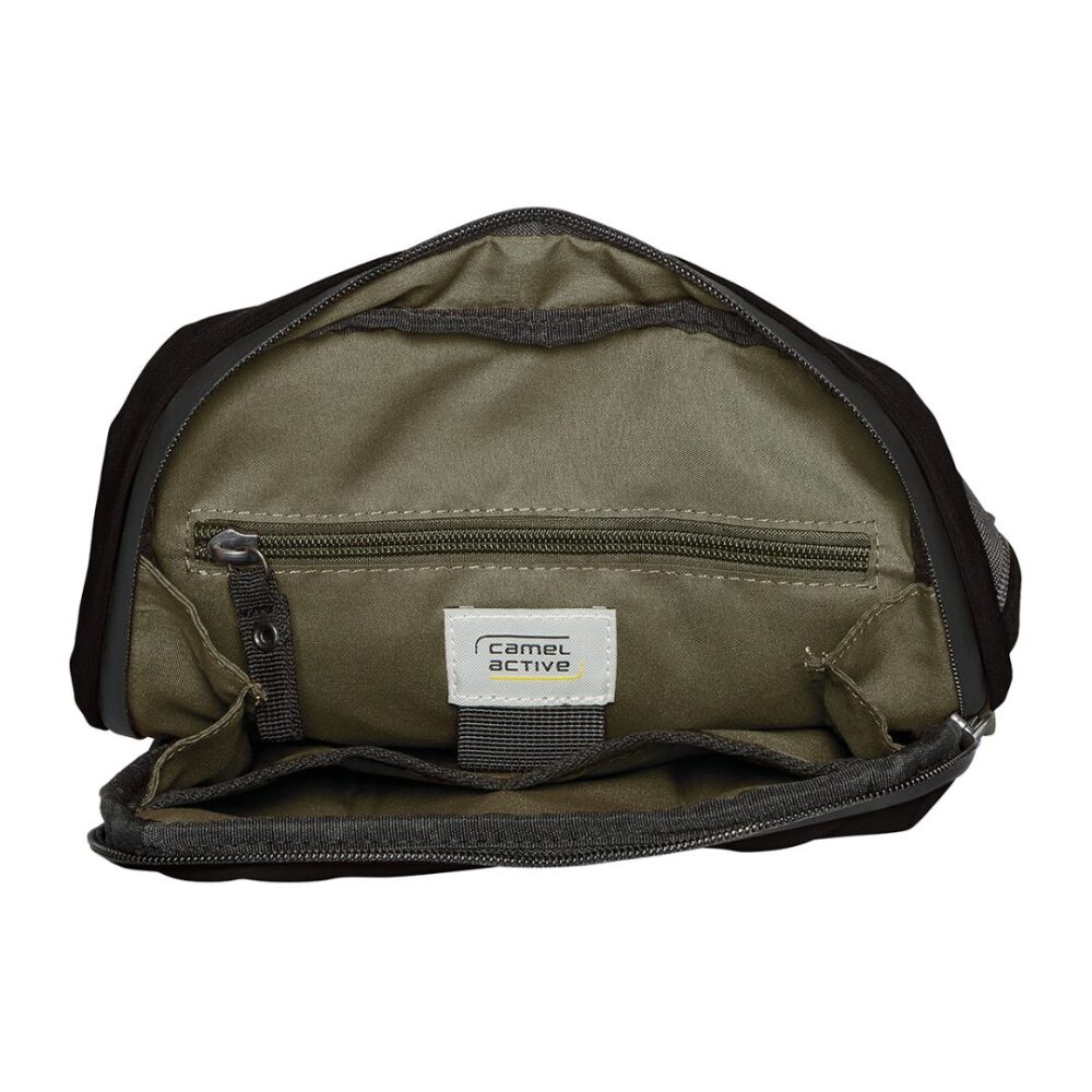 Τσάντα ώμου, ανθρακί χρώμα Brooklyn M Camel Active CA 332-301-76