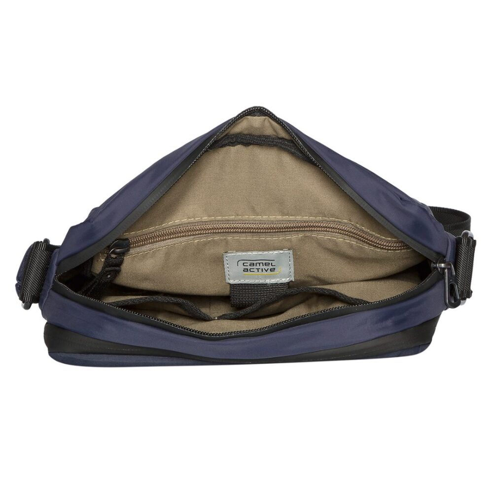 Shoulder bag, blue-navy color Brooklyn Cross Camel Active CA 332-601-55