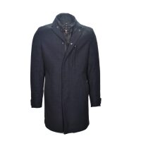 Men's wool coat blue dark Calamar CL 110300 2Q60 43