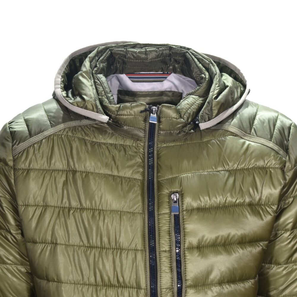 Men's quilted jacket ripstop green Calamar CL 130110 1Q34 33