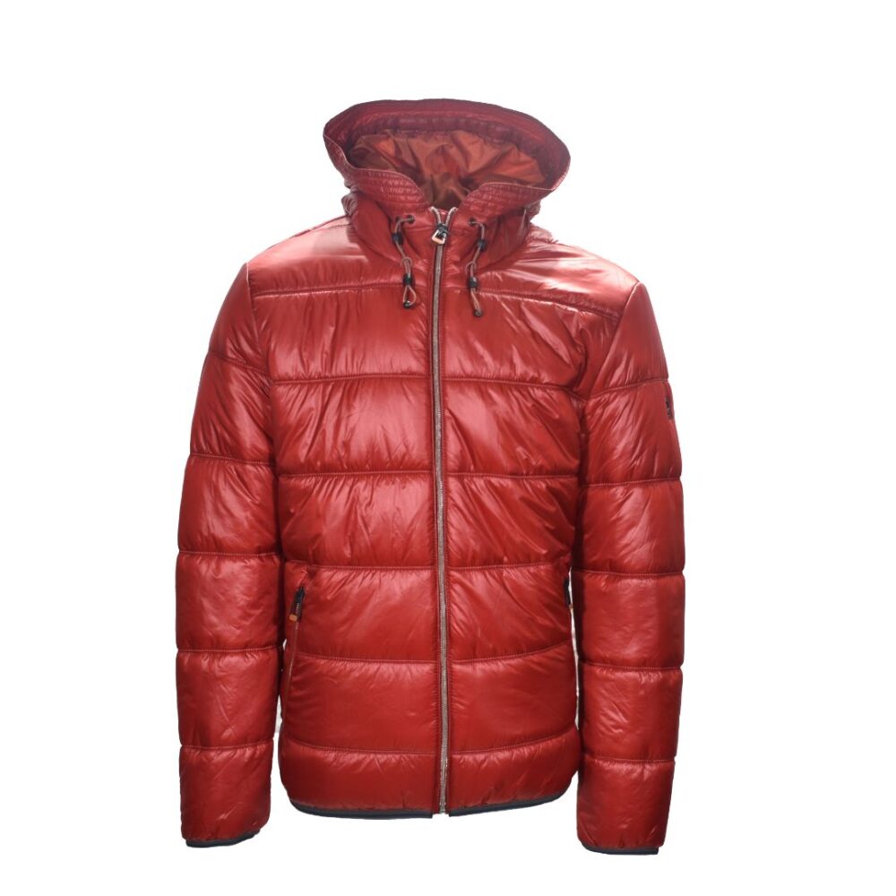 Men's quilted jacket ripstop red Calamar CL 130310 2Q53 52
