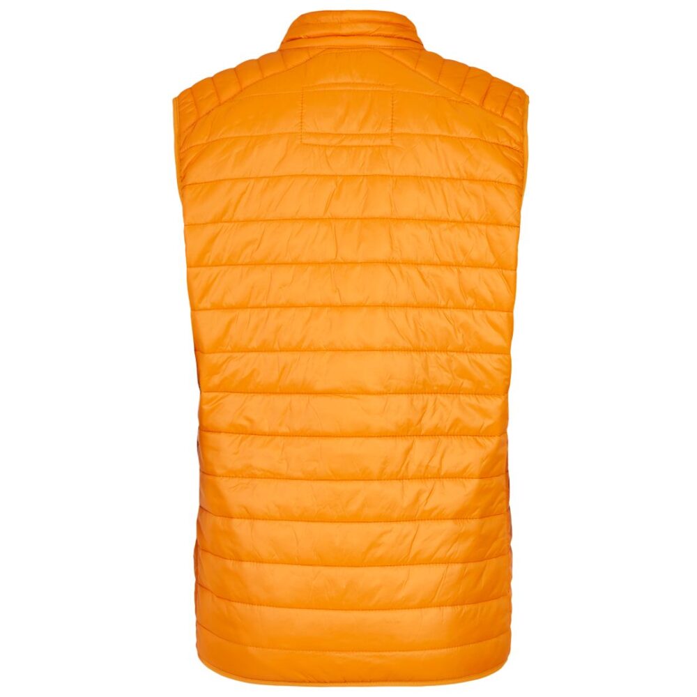 Men's quilt orange vest CALAMAR CL 160500-3Q73-67
