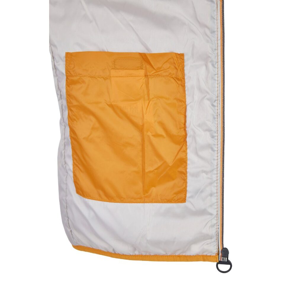 Men's quilt orange vest CALAMAR CL 160500-3Q73-67