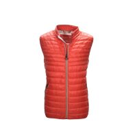 Men's quilted red vest Calamar CL 160500-3Q73-53