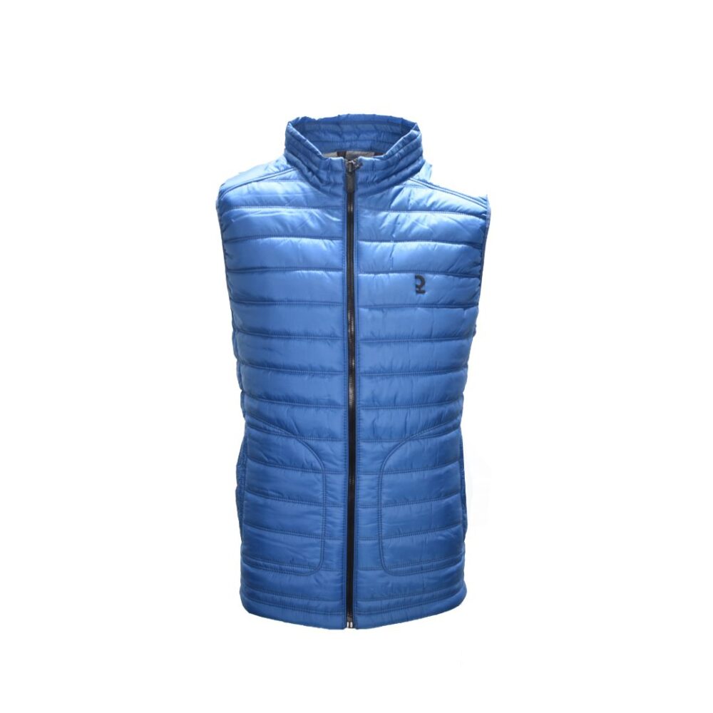 Men's quilt blue vest CALAMAR CL 160700-8Y05-47
