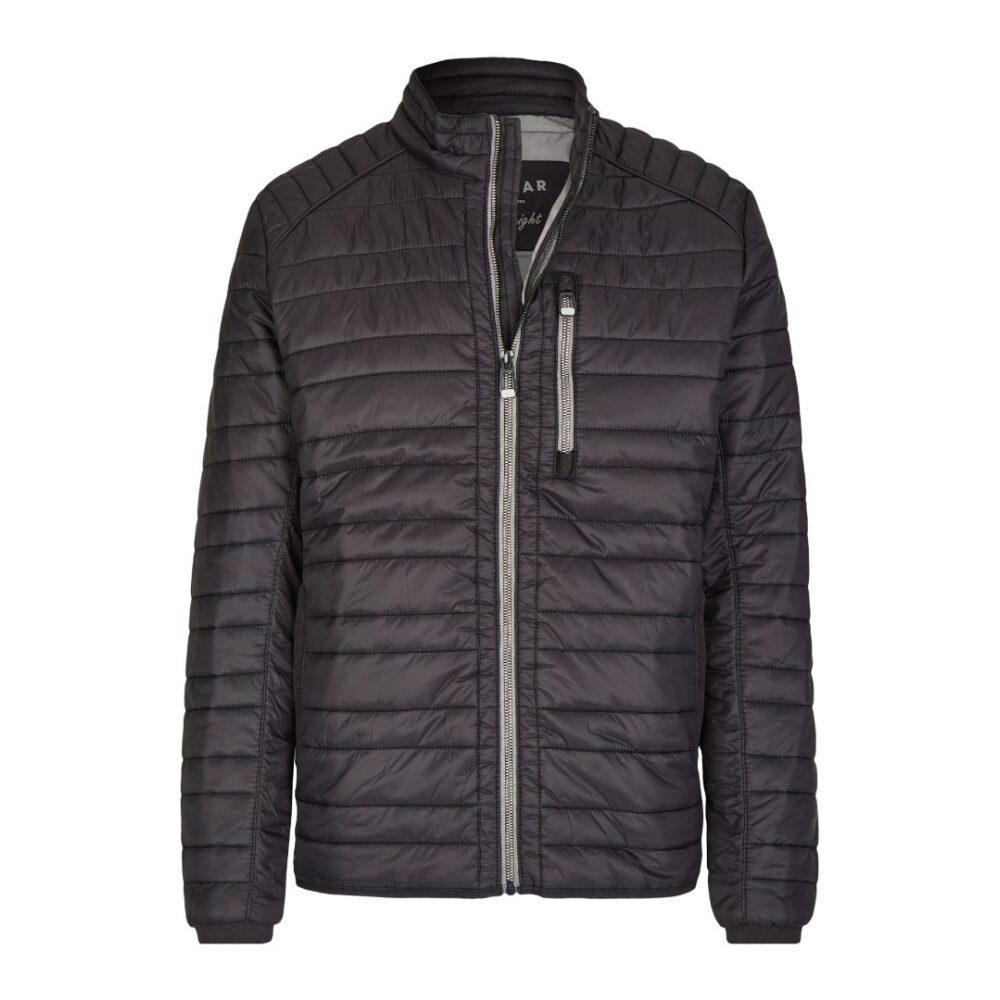 Men's quilted jacket black color CALAMAR CL 130700-4Q73-09