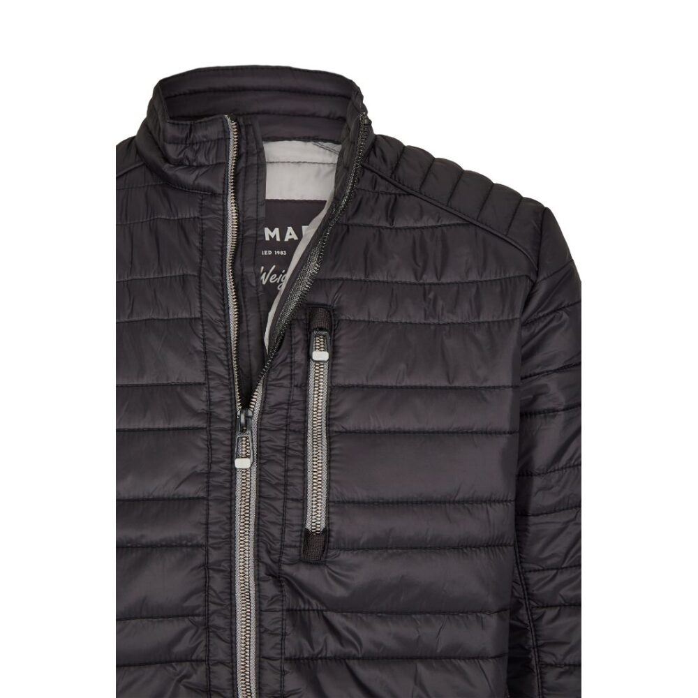 Men's quilted jacket black color CALAMAR CL 130700-4Q73-09
