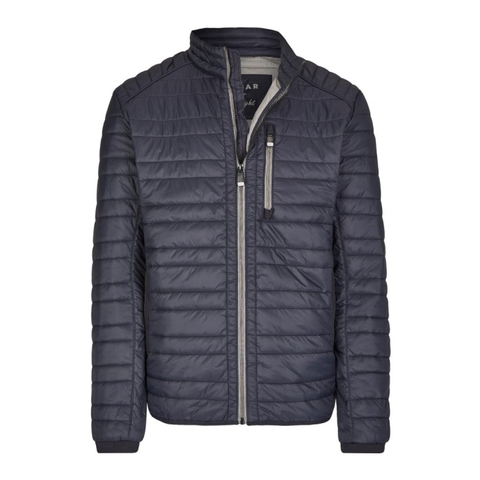 Men's quilted jacket blue CALAMAR CL 130700 4Q73 48