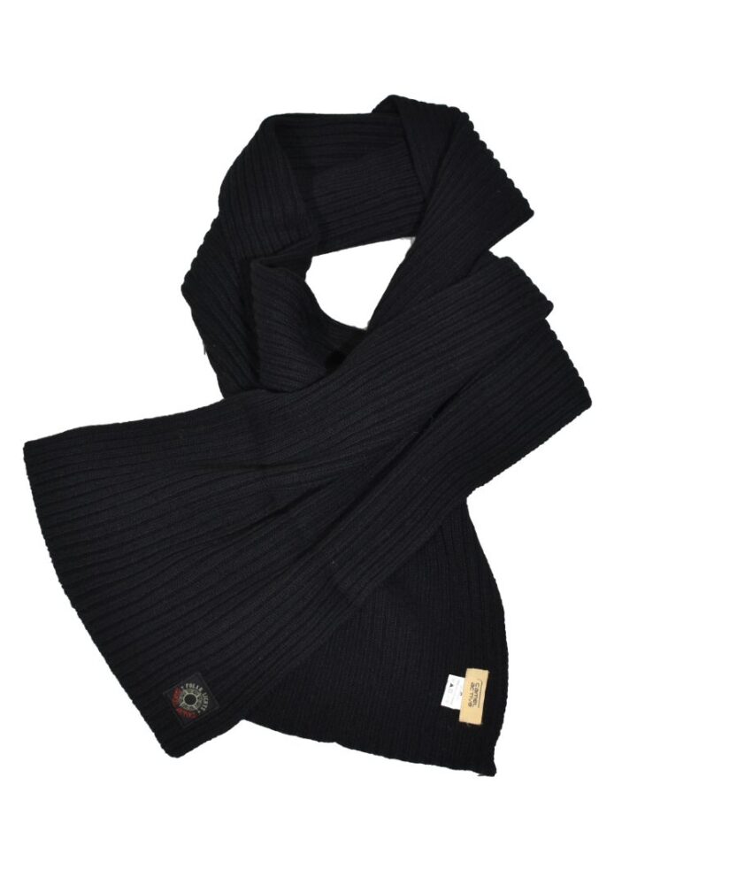 Knitted scarf monochrome black Camel Active CA 407200-4V20-09