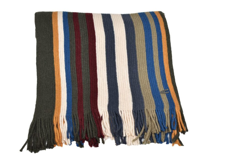 Knitted scarf colorful stripe Camel Active CA 407310-8V31-39
