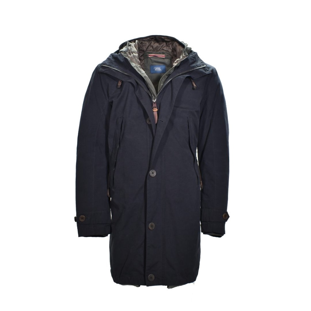 Men's parka jacket 2 in 1 dark blue Camel Active CA 410-071-6539-40