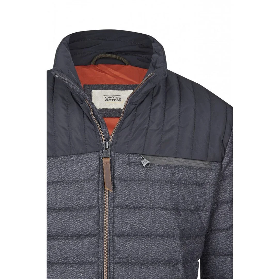 Ανδρικό καπιτονέ μπουφαν μπλε σκούρο Camel Active CA 430290-2R68-44