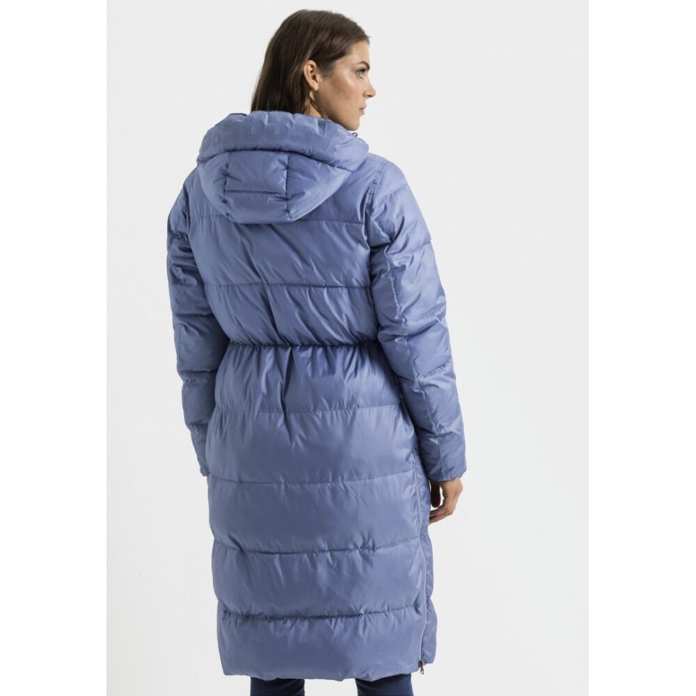 Women's blue long jacket (parka) Camel Active CA 310660 4E36 40